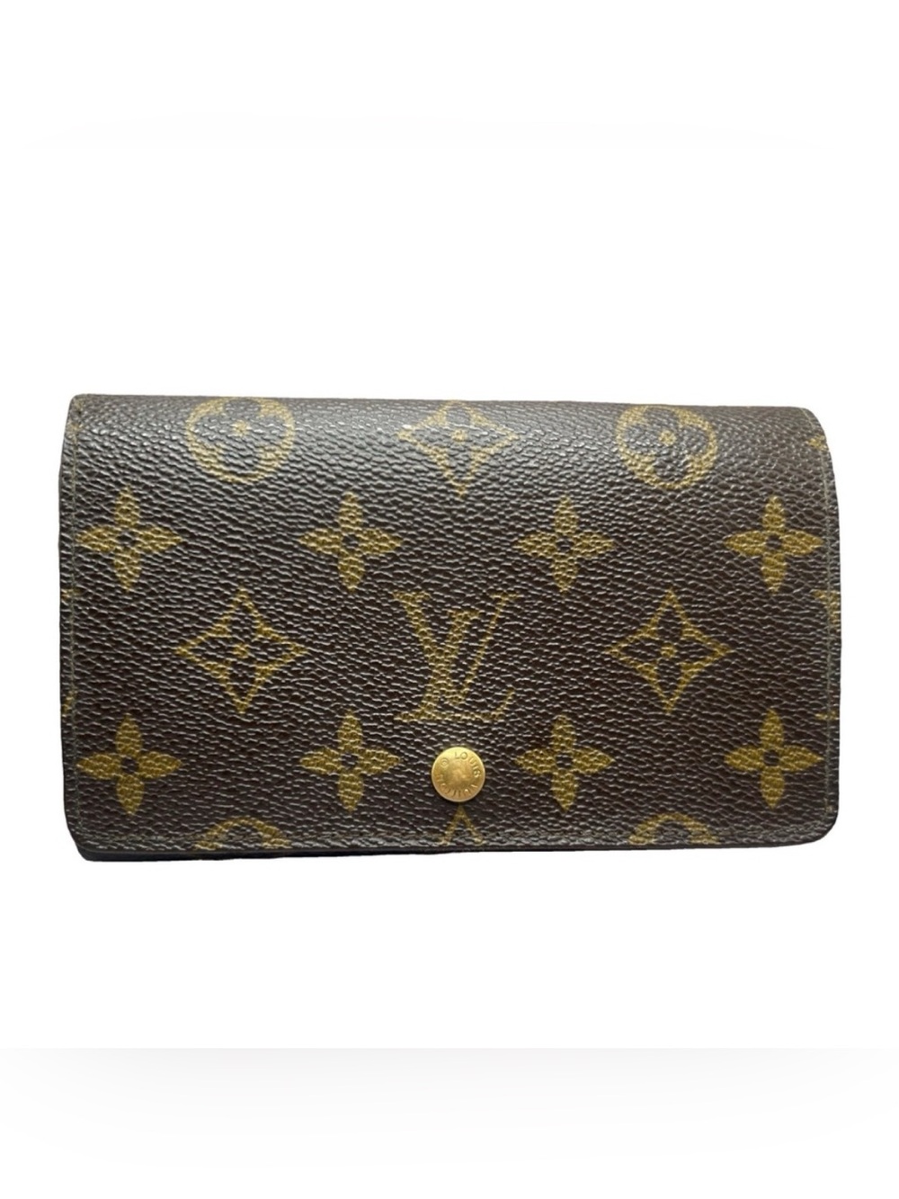 LOUIS VUITTON Vintage Porte-Monnaie Tresor Wallet Monogram VTG